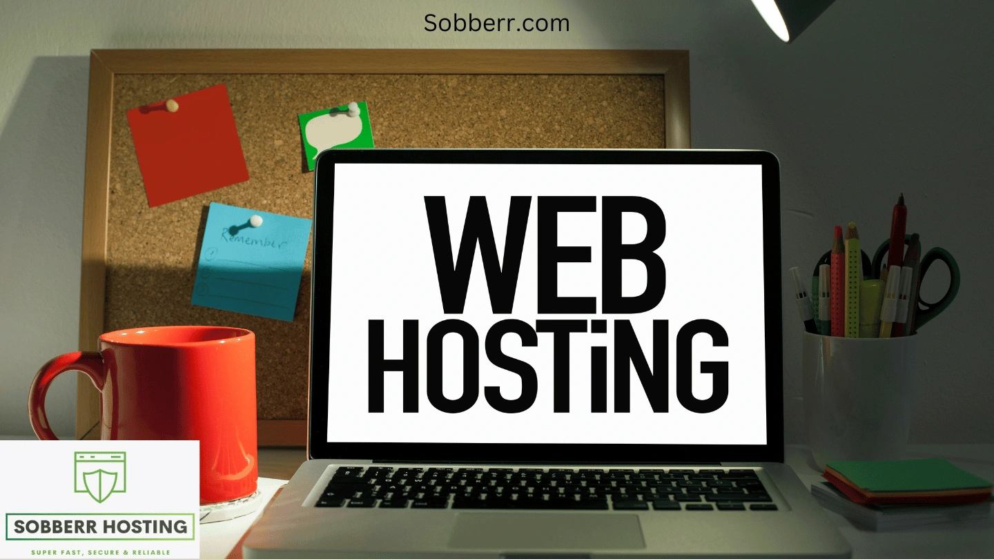 Shared web hosting illustration